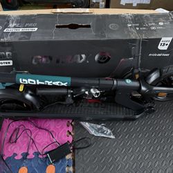 GoTrax Apex PRO Commuting Electric Scooter - Black: 15.5 mph, 220 lb Capacity, 8.5" Wheels