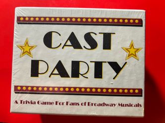 Cast party trivia game