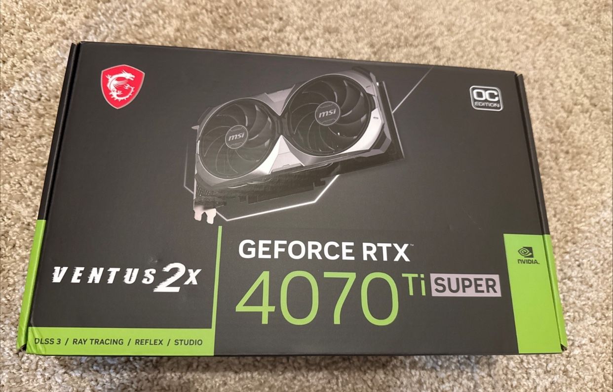 MSI Ventus 2x 4070 Ti