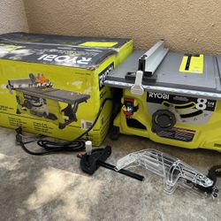 RYOBI 13 Amp 8-1/4 in. Compact Portable Corded Jobsite Table Saw (No Stand)