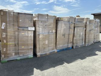 Returned Truckload pallets for sale, Mix Furniture Return Pallets, Amazon Walmart Wayfair Homedepot Indoor and outdoor returns