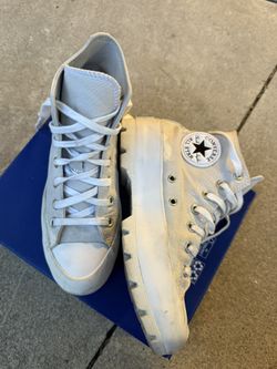 Converse All Star Size 7 White