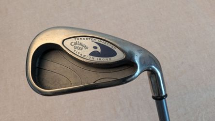 Callaway Big Bertha 9-Iron Golf Club 1 Club Silver Black Red