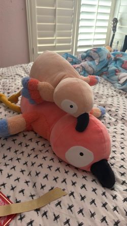 Weighted stuffed animal duo