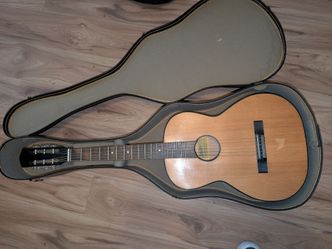 1970's Sylvia Model 5/54 Acoustic Parlor Guitar - Made in West Germany (Framus)