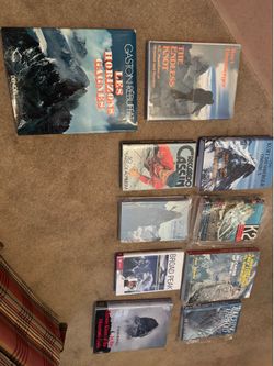 Rare climbing books! Auto’s