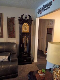 beautiful clock with chimes