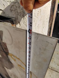 48"x48" stainless steel sheet plate 0.187
