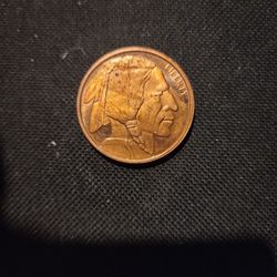 1/2 Ounce Copper Coin .999 % Copper 