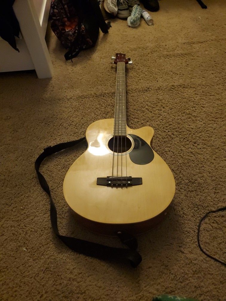 Vizcaya Acoustic-Electric Bass Guitar 4-String