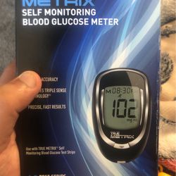 True Matrix Blood Glucose Meter