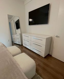 White Dresser