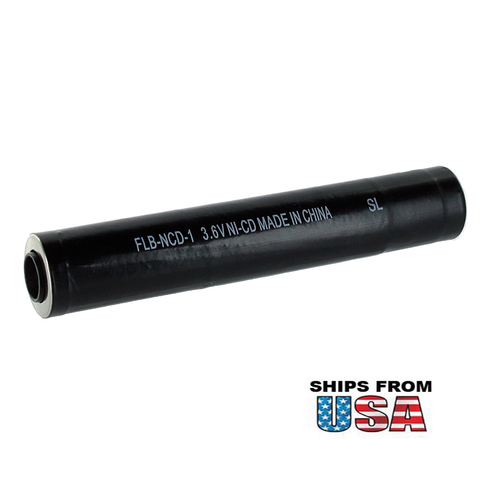 3PC 3.6V NiCD Flashlight Battery and Charger COMBO Fits Streamlight PELICAN M9