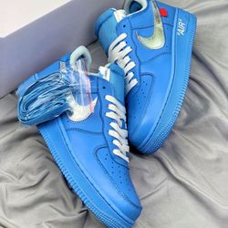 Nike Air Force 1 Low Off White Mca University Blue 28 