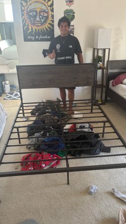 Full size bed frame need gone ASAP