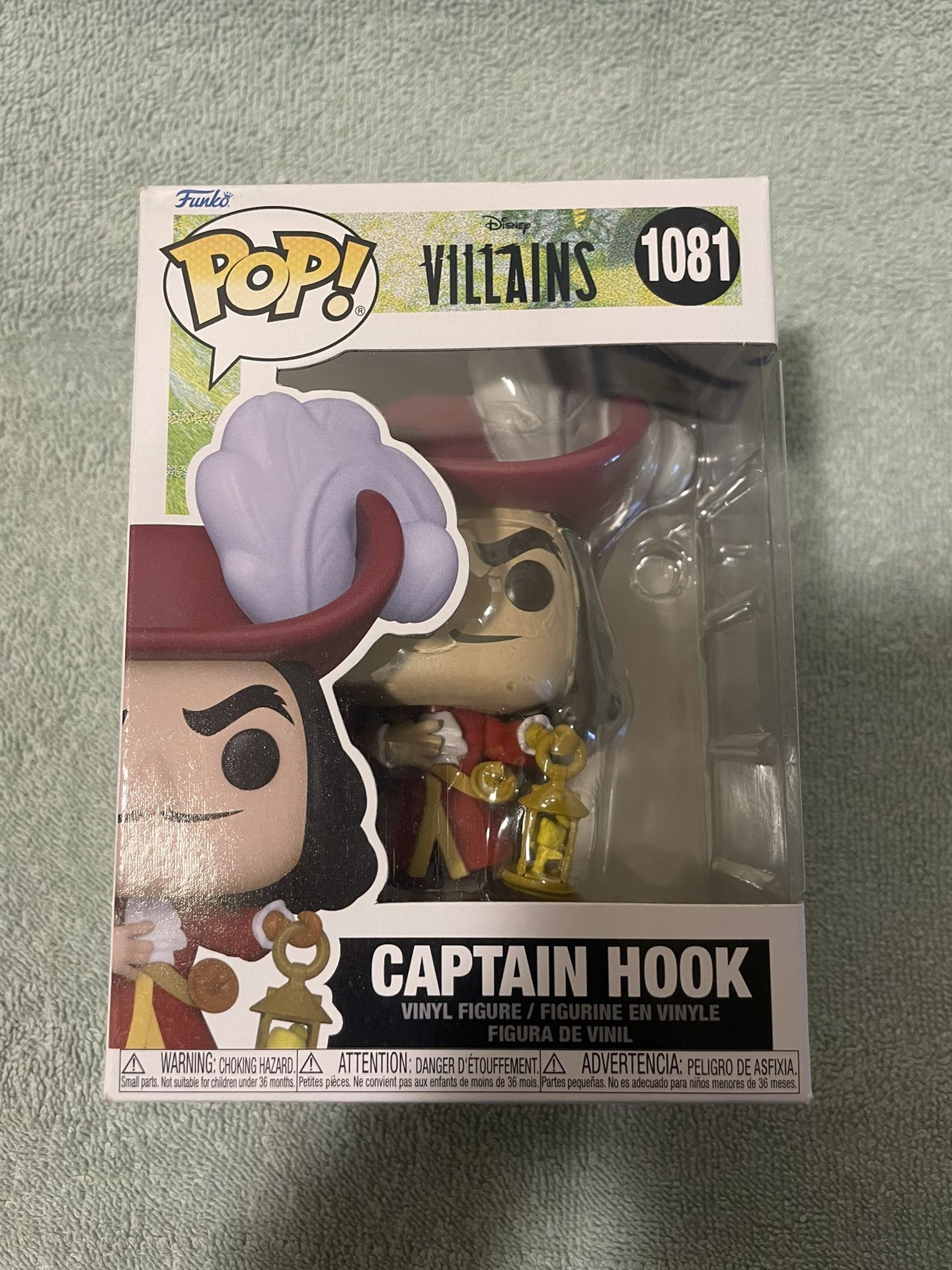 Disney Villains Captain Hook Funko Pop
