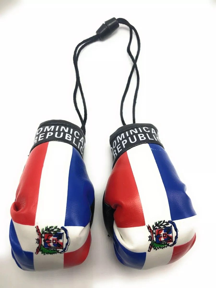 Dominican Republic Car Boxing Gloves 