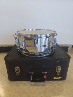 Ludwig Supraphonic 6.5 x 14 LM402 Snare Drum with Hard Case P815396-1