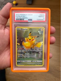 Pikachu GG30 PSA 10 from Crown Zenith