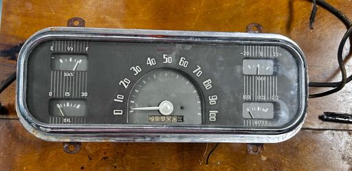 1937 chevy gage cluster