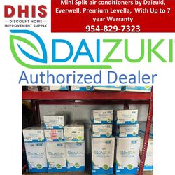 Daizuki 2- Zone Mini Split Air Conditioners 7 Year Warranty