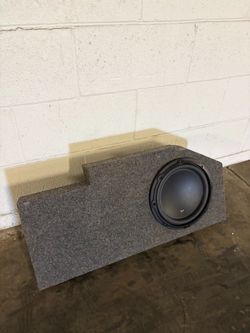10” JL Audio W3 subwoofer in box