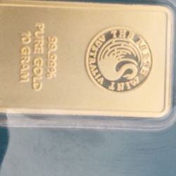 10 Gram Gold Bar