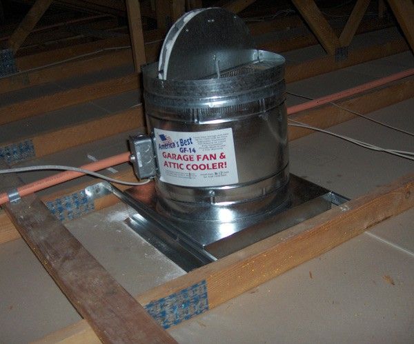 Home Depot 850cfm Attic Garage Fan