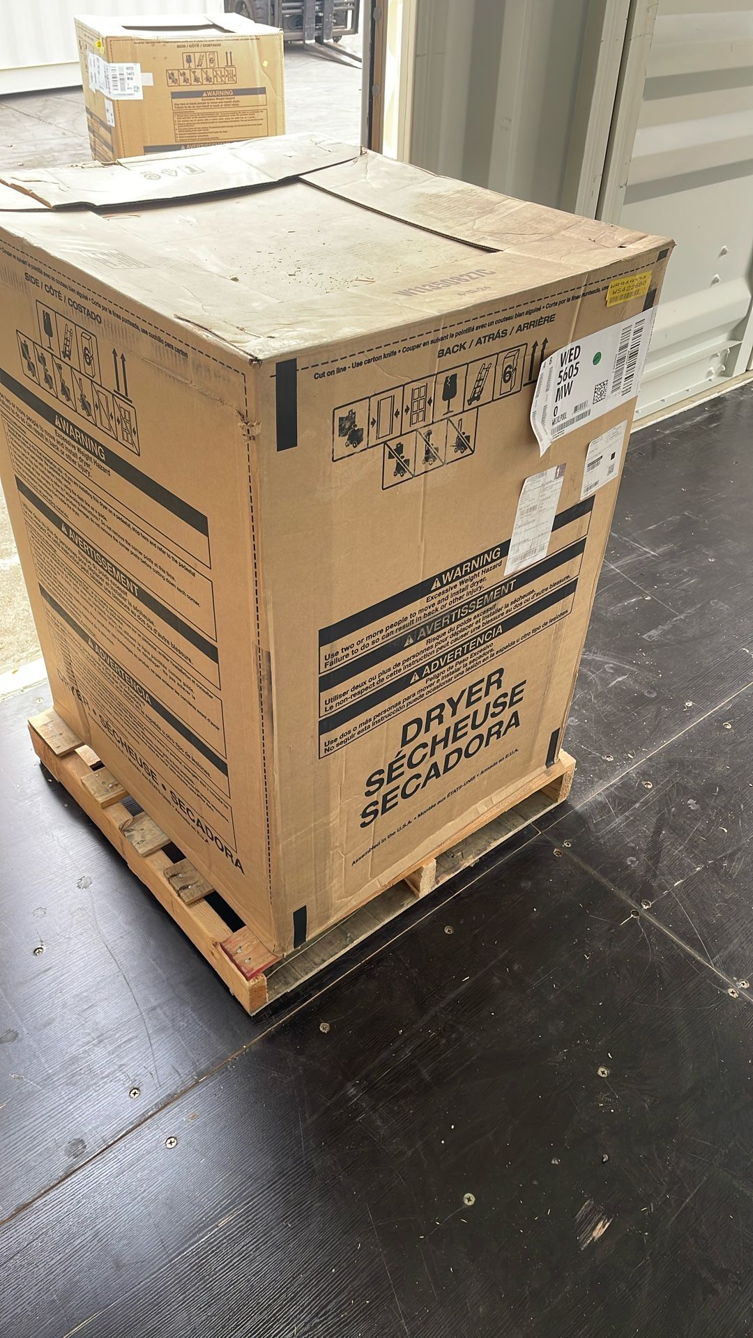 New Whirlpool 7.4 cu. ft. Vented Electric Dryer in White