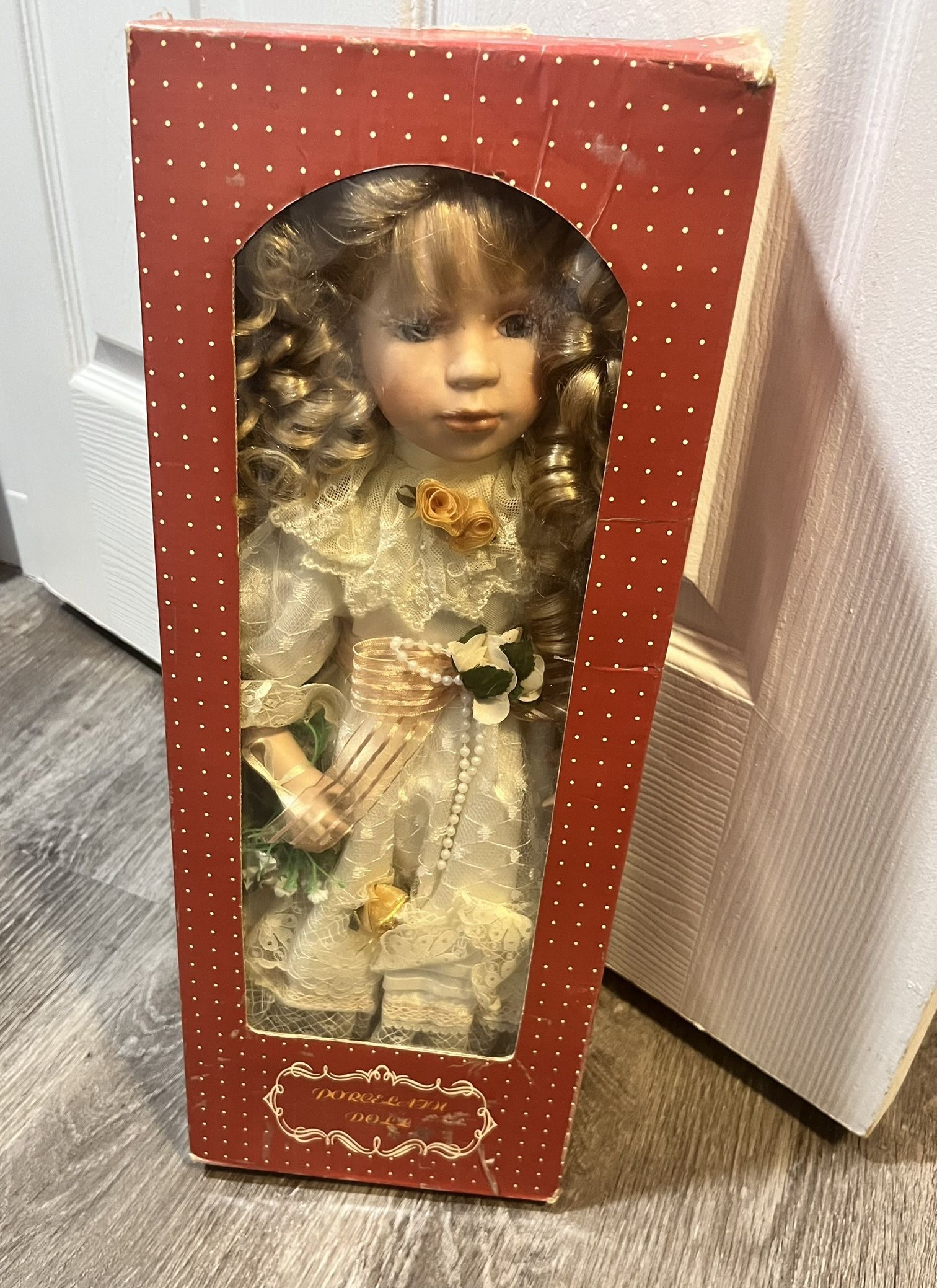 Vintage Porcelain Doll (Adult Collectors)