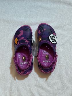 Bape x Crocs Echo RO Clog (Purple Camo) Size Men’s 8