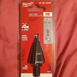 Milwaukee Jam-Free Step Drill Bit #9