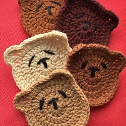Cozy Bear Coasters 