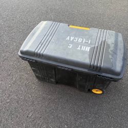 Plastic Storage Locker / Toolbox