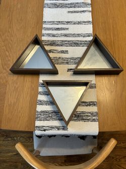 Modern Triangle Mirrors 