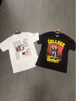 Kanye West album tee shirts