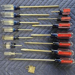 Craftsman USA Made Screwdriver Set – Western Forge – 11 Pieces