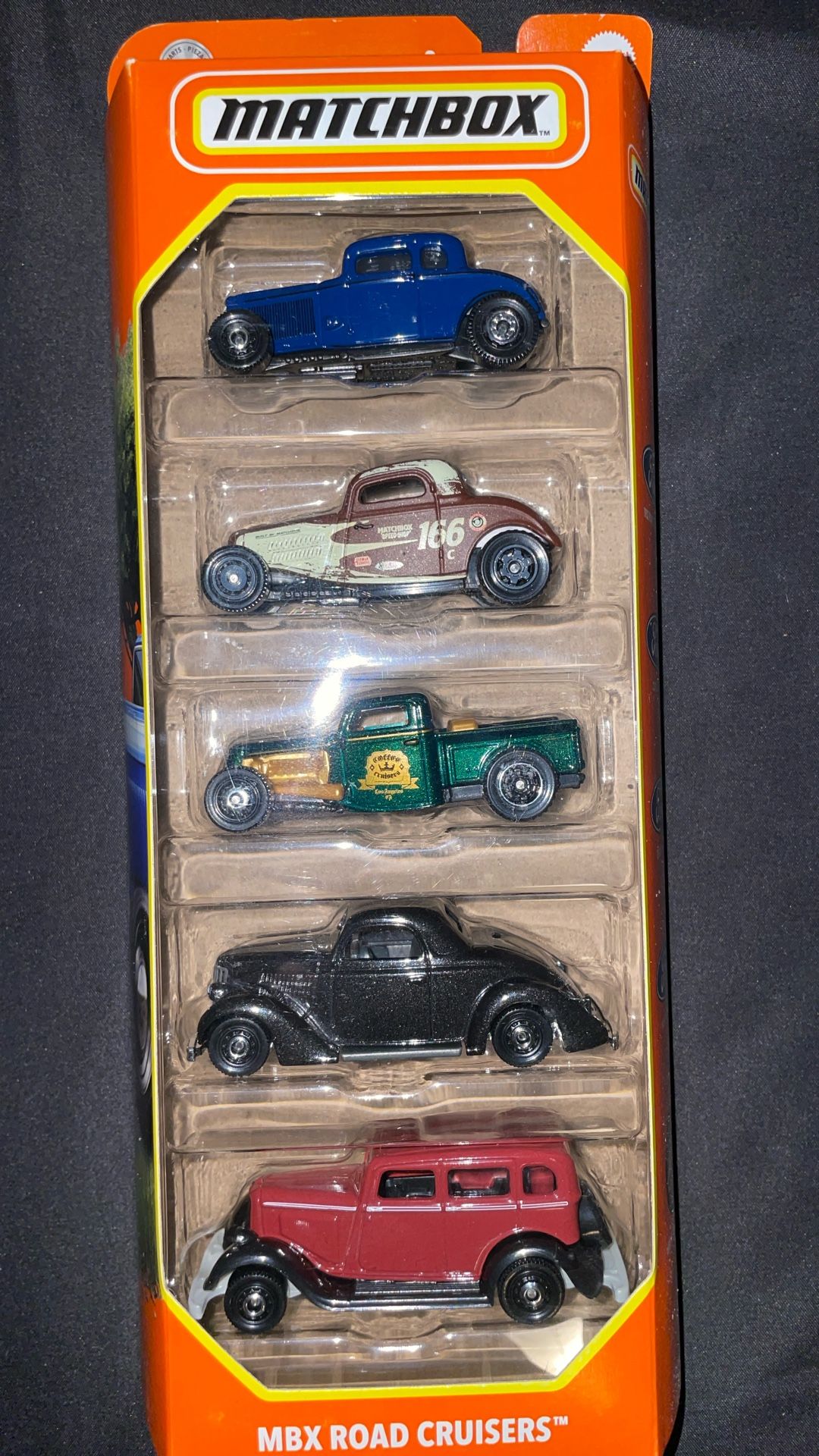 Matchbox MBX road cruisers 5 pack