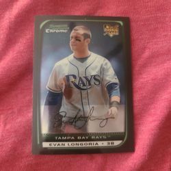 Evan Longoria Bowman Chrome Rookie Card 