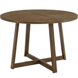 ROME + OAK Worton Dining Table, 45-Inch Round