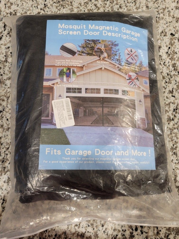 Magnetic Screen for Garage Door