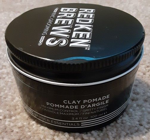Redken Brews Clay Pomade - Maximum Control, Gritty Finish (Used 1x)