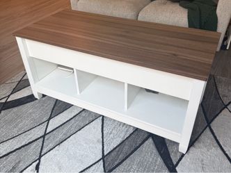 Coffee table with storage 41 x 18.7 x 24.5”