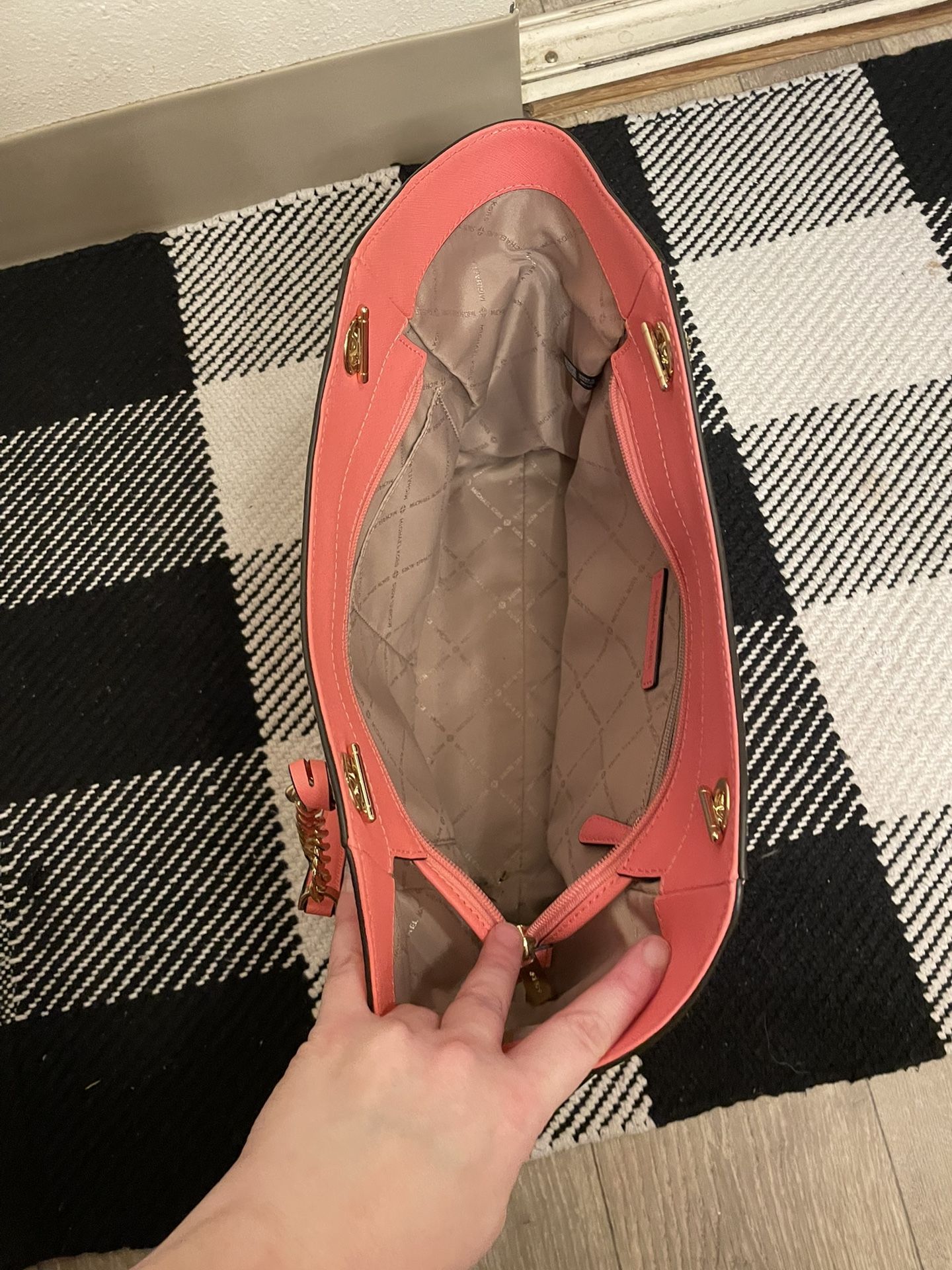 Pink Michael Kors bag