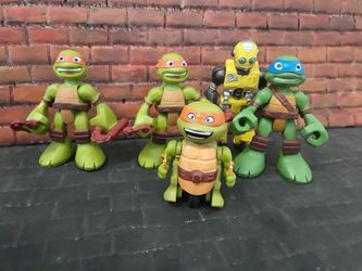 TMNT Teenage Mutant Ninja Turtles action figures