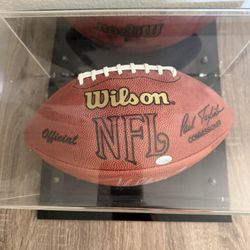 Signed John Elway Football 