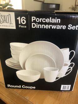 16 Pc Dinner Set. X 2 Each Set Individual Or Combined