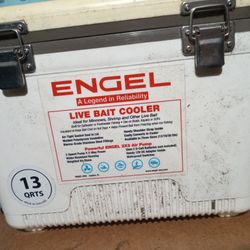 Engel 13 Qt. Live Bait Cooler. Everything Except The Bubbler