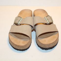 Papillio By Birkenstock Almina Nubuck Leather Sandals Size US 8 