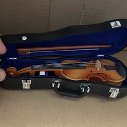 American Girl, Doll Violin, And Case